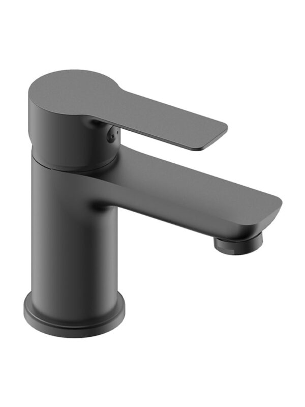 IQ PLUS BASIN MIXER - MATT BLACK