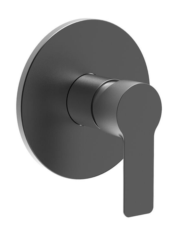 IQ PLUS CONCEALED BATH/SHOWER MIXER - MATT BLACK