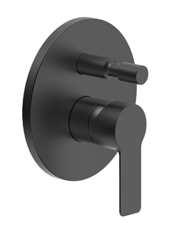 IQ PLUS CONCEALED DIVERTER MIXER - MATT BLACK